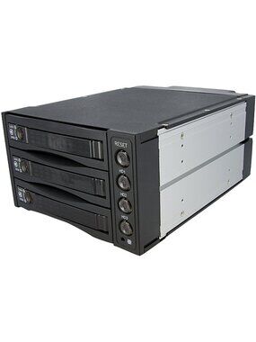 Hot Swap SATA/SAS 3-Bay Backplane Mobile RAID Hard Drive 2131SS SATSASBAY3BK